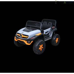 Battery Operated Ride on Jeep for Kids with Music, Lights and Swing- Electric Remote Control Ride on Jeep for Children to Drive of Age 1 to 6 Years-Orange | Same-Day Delivery in Delhi NCR