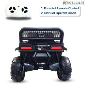 Battery Operated Ride on Jeep for Kids with Music, Lights and Swing- Electric Remote Control Ride on Jeep for Children to Drive of Age 1 to 6 Years-Blue | Same-Day Delivery in Delhi NCR