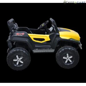 Battery Operated Ride on Jeep for Kids with Music, Lights and Swing- Electric Remote Control Ride on Jeep for Children to Drive of Age 1 to 6 Years-Yellow | Same-Day Delivery in Delhi NCR