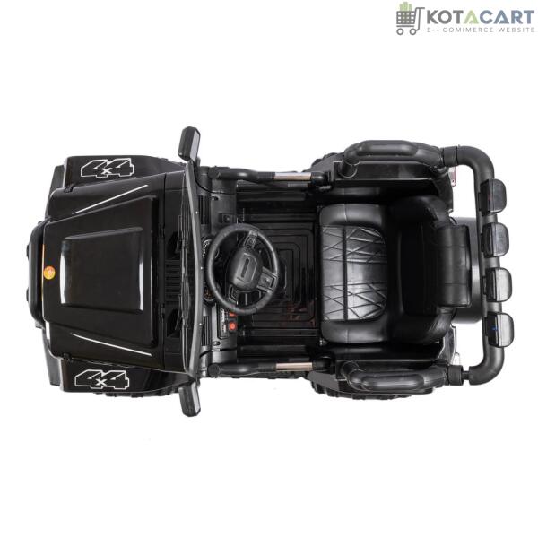 Battery Operated 4x4 Big Size Jeep 12V Battery Jeep Battery Operated Ride On - Black | Same-Day Delivery in Delhi NCR - Image 7