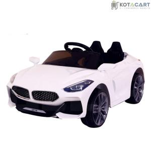 Fiesta Z4 Car For Kids | Car For Child |  Battery Operated Ride On Car for - 1 to 4 Year - White | Same-Day Delivery in Delhi NCR