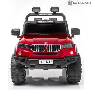 Battery operated car for Kids Speed-888 Ride-On 12V 7ah Rechargeable Battery Operated Solid Designed Jeep for 1 to 7 Year Kids | Boys | Girls| Children - Red | Same-Day Delivery in Delhi NCR