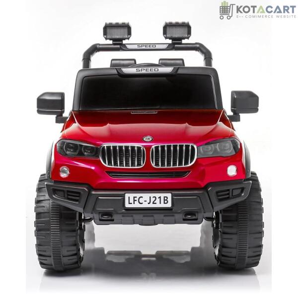 Battery operated car for Kids Speed-888 Ride-On 12V 7ah Rechargeable Battery Operated Solid Designed Jeep for 1 to 7 Year Kids | Boys | Girls| Children - Red | Same-Day Delivery in Delhi NCR - Image 3