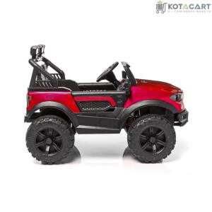 Battery operated car for Kids Speed-888 Ride-On 12V 7ah Rechargeable Battery Operated Solid Designed Jeep for 1 to 7 Year Kids | Boys | Girls| Children - Red | Same-Day Delivery in Delhi NCR