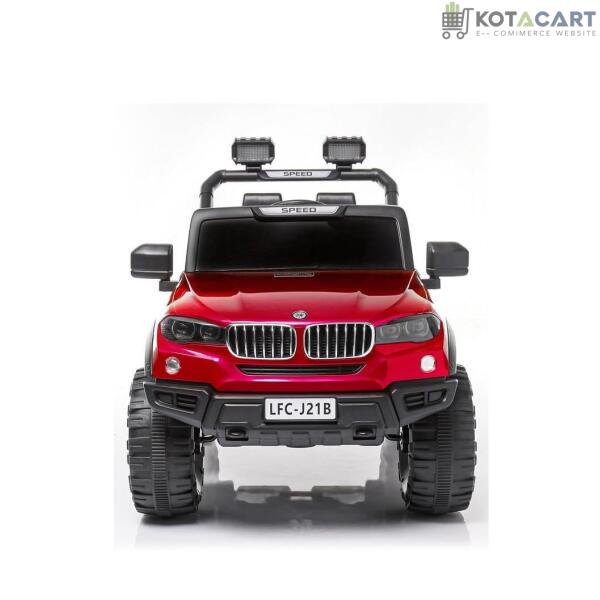 Battery operated car for Kids Speed-888 Ride-On 12V 7ah Rechargeable Battery Operated Solid Designed Jeep for 1 to 7 Year Kids | Boys | Girls| Children - Red | Same-Day Delivery in Delhi NCR