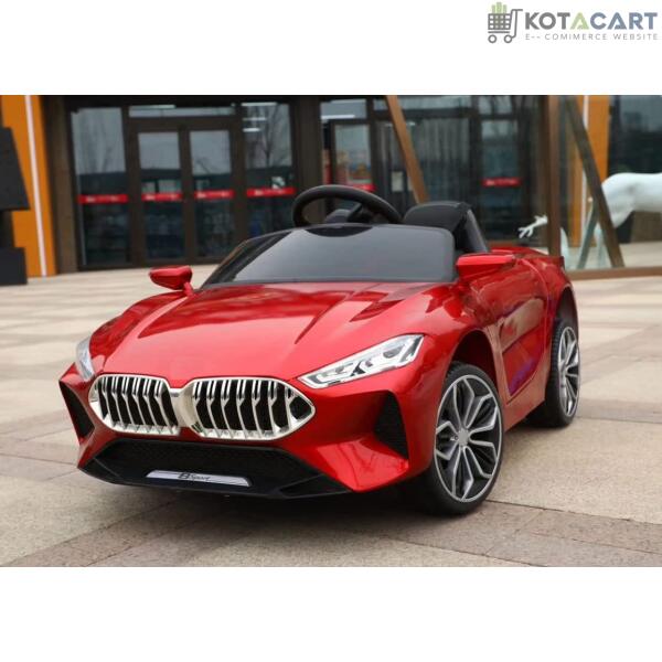 Rechargeable Battery Operated Ride on Car with Swing. Music, Lights and Bluetooth Remote- The Sports Look Electric Car for Kids of Age 1 to 6 Years (Metallic Red) | Same-Day Delivery in Delhi NCR - Image 5