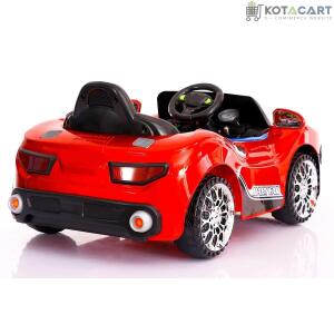 Battery Operated Car For Kids | PH518 12V Battery Operated Ride on Car for Kids with Music, Lights and Remote Control, Red Age - 1 to 2.5 Years | Same-Day Delivery in Delhi NCR