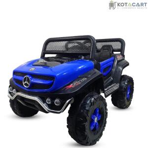 Battery Operated Ride on Jeep for Kids with Music, Lights and Swing- Electric Remote Control Ride on Jeep for Children to Drive of Age 1 to 6 Years-Blue | Same-Day Delivery in Delhi NCR