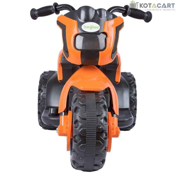 Damned GS-800 Battery Operated Sports Bike | Single Motor Ride On Bike with 20 Kg Weight Capacity Kids Bike / Bike for Kids / -- Orange | Same-Day Delivery in Delhi NCR - Image 6