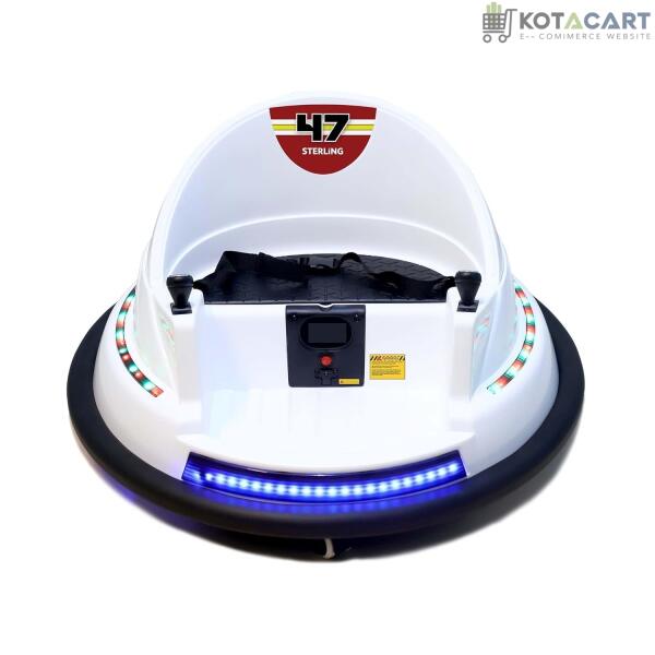 Battery Bumping Car for Kids | Battery Car for Child | Car for 2 to 4 Years Boy Girl - White | Same-Day Delivery in Delhi NCR - Image 3