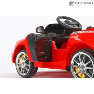 Kids Ride on Car with 12V Battery, Music and Swing Option, Parental Remote-Red Age - 1 to 4 Years | Same-Day Delivery in Delhi NCR