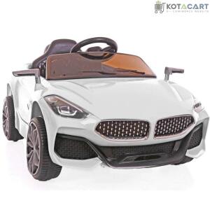 Fiesta Z4 Car For Kids | Car For Child |  Battery Operated Ride On Car for - 1 to 4 Year - White | Same-Day Delivery in Delhi NCR