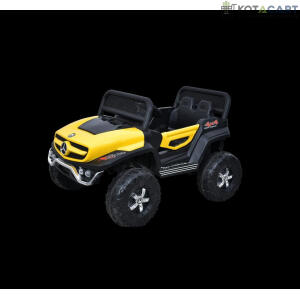 Battery Operated Ride on Jeep for Kids with Music, Lights and Swing- Electric Remote Control Ride on Jeep for Children to Drive of Age 1 to 6 Years-Yellow | Same-Day Delivery in Delhi NCR