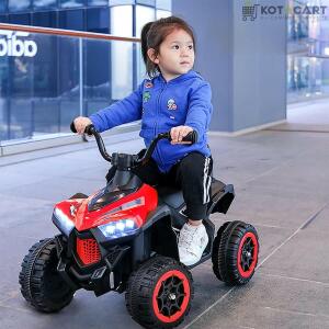 Red ATV for Kids | 6V Battery | Sturdy Material | Max Load 35 KG | Same-Day Delivery in Delhi NCR