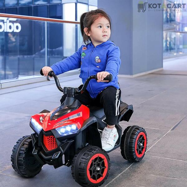 Red ATV for Kids | 6V Battery | Sturdy Material | Max Load 35 KG | Same-Day Delivery in Delhi NCR - Image 6