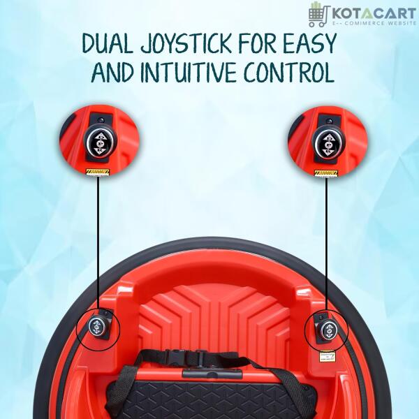 Battery Bumping Car for Kids | Battery Car for Child | Car for 2 to 4 Years Boy Girl - Red | Same-Day Delivery in Delhi NCR - Image 5