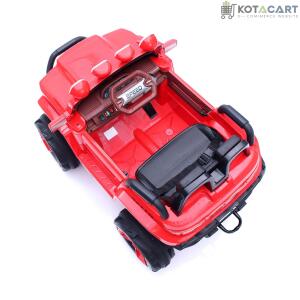 Jumbo-sized 12v 4 Wheel Drive Kids Electric Bugatti Jeep | Single Button start and 2 Point safety harness | Same-Day Delivery in Delhi NCR