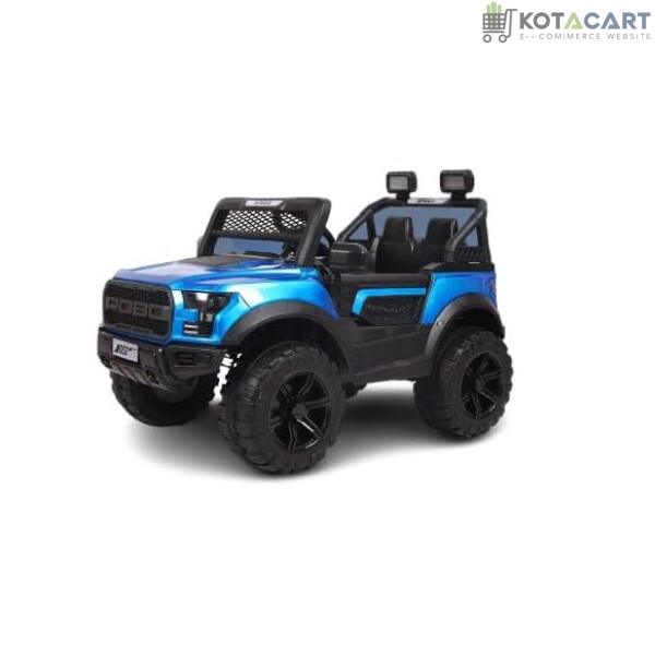 Battery Operated 4x4 Big Size Jeep 12V Battery Jeep Battery Operated Ride On - Blue | Same-Day Delivery in Delhi NCR - Image 2