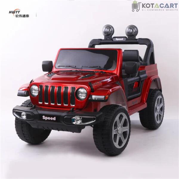 Speed Ride on Jeep 12V For Kids Battery Operated Black | Same-Day Delivery in Delhi NCR - Image 6