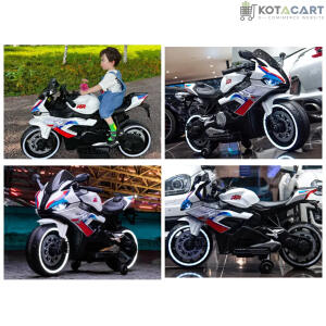 Kids Ride on Bike S1000RR Hand Accelerator Foot Brake Big Size | Same-Day Delivery in Delhi NCR