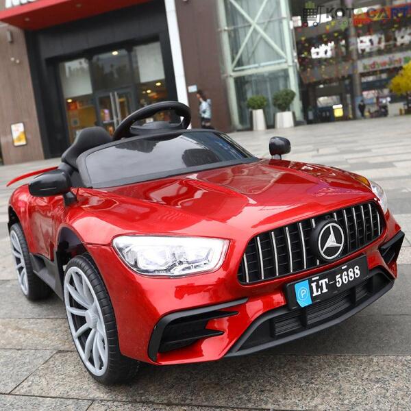 Mercedes Benz LT-5688 Ride on Car with remote & Manual Drive for Kids - Red | Same-Day Delivery in Delhi NCR