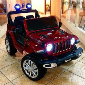 Speed Ride on Jeep 12V For Kids Battery Operated Black | Same-Day Delivery in Delhi NCR