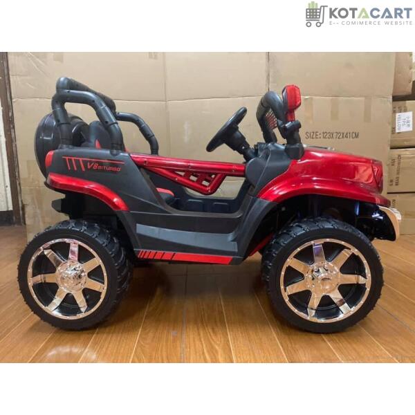 12V Battery Operated Jeep for Kids with Remote Control & Realistic dashboard | Same-Day Delivery in Delhi NCR - Image 3