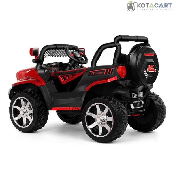 12V Battery Operated Jeep for Kids with Remote Control & Realistic dashboard | Same-Day Delivery in Delhi NCR - Image 6