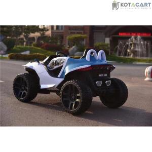 4x4 Big Wheels Electric Jeep in Blue and Red | Ride on Jeep | Same-Day Delivery in Delhi NCR