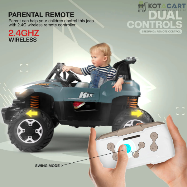 Rechargeable Battery Operated Jeep for Kids | Same-Day Delivery in Delhi NCR - Image 14