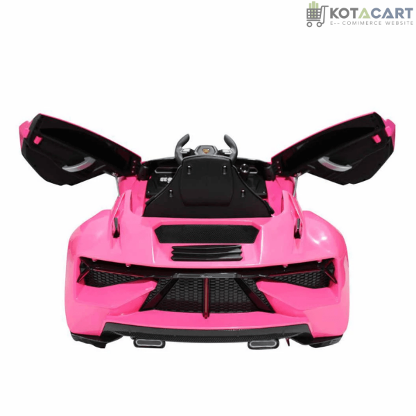 12V Lamborghini Style Battery Operated Ride on Car with Hydraulic Doors for Kids | Remote control & Rear suspension swing | Same-Day Delivery in Delhi NCR - Image 12