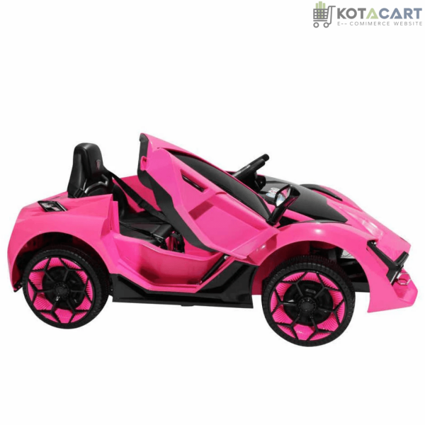 12V Lamborghini Style Battery Operated Ride on Car with Hydraulic Doors for Kids | Remote control & Rear suspension swing | Same-Day Delivery in Delhi NCR - Image 13