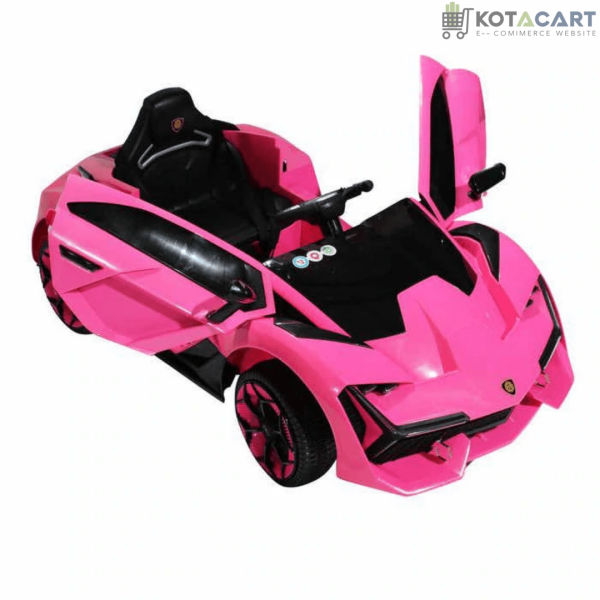 12V Lamborghini Style Battery Operated Ride on Car with Hydraulic Doors for Kids | Remote control & Rear suspension swing | Same-Day Delivery in Delhi NCR - Image 15