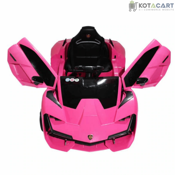 12V Lamborghini Style Battery Operated Ride on Car with Hydraulic Doors for Kids | Remote control & Rear suspension swing | Same-Day Delivery in Delhi NCR - Image 17