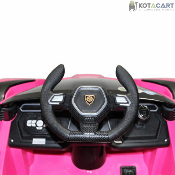 12V Lamborghini Style Battery Operated Ride on Car with Hydraulic Doors for Kids | Remote control & Rear suspension swing | Same-Day Delivery in Delhi NCR - Image 19