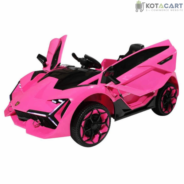 12V Lamborghini Style Battery Operated Ride on Car with Hydraulic Doors for Kids | Remote control & Rear suspension swing | Same-Day Delivery in Delhi NCR - Image 6