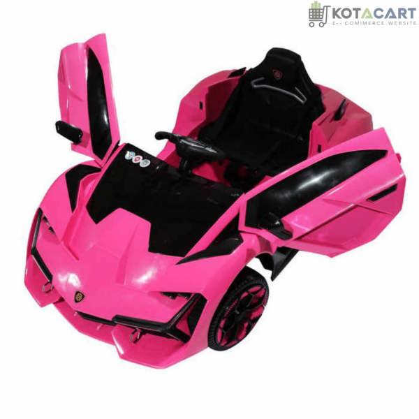 12V Lamborghini Style Battery Operated Ride on Car with Hydraulic Doors for Kids | Remote control & Rear suspension swing | Same-Day Delivery in Delhi NCR - Image 9