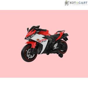 Battery Operated Bike For Kids| R3 Mountain Battery Operated Ride On Motor Bike for Kids, 2 to 7 Years, Red & White | Same-Day Delivery in Delhi NCR