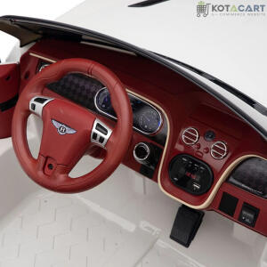 Licensed Bentley GT Super Sports Kids Car White | Same-Day Delivery in Delhi NCR