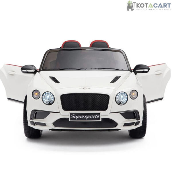 Licensed Bentley GT Super Sports Kids Car White | Same-Day Delivery in Delhi NCR - Image 17