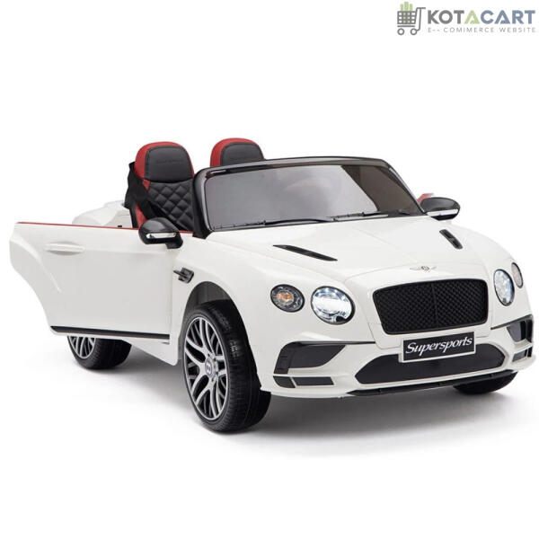 Licensed Bentley GT Super Sports Kids Car White | Same-Day Delivery in Delhi NCR - Image 18