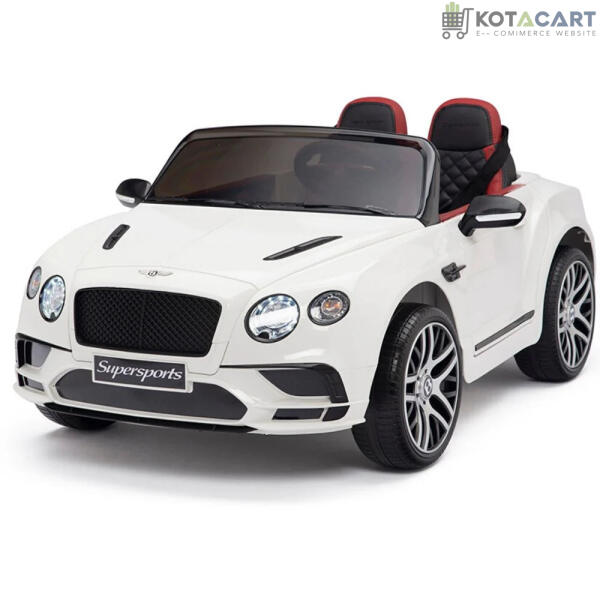 Licensed Bentley GT Super Sports Kids Car White | Same-Day Delivery in Delhi NCR - Image 19