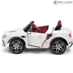 Licensed Bentley GT Super Sports Kids Car White | Same-Day Delivery in Delhi NCR