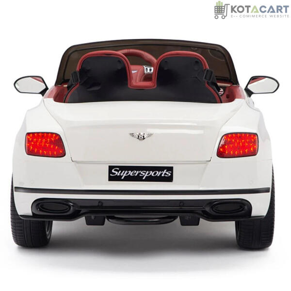 Licensed Bentley GT Super Sports Kids Car White | Same-Day Delivery in Delhi NCR - Image 9