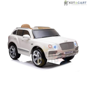 Licensed Bentley Bentayaga Kids Car White | Same-Day Delivery in Delhi NCR