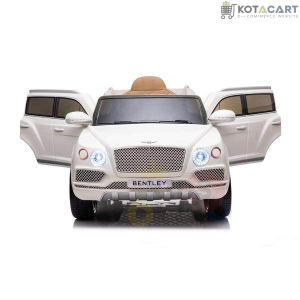 Licensed Bentley Bentayaga Kids Car White | Same-Day Delivery in Delhi NCR