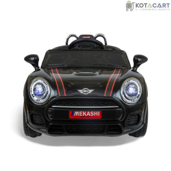 MEKASHI Bentley Car for Kids, Remote, 12V Battery, 3 Speed, LED Lights, Music, Bluetooth, 1 to 7 Years, Swing Function, Long Wheelbase, ISI Mark, Black | Same-Day Delivery in Delhi NCR - Image 5