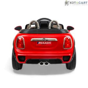 MEKASHI Bentley Car for Kids, Remote, 12V Battery, 3 Speed, LED Lights, Music, Bluetooth, 1 to 7 Years, Swing Function, Long Wheelbase, ISI Mark, Red | Same-Day Delivery in Delhi NCR