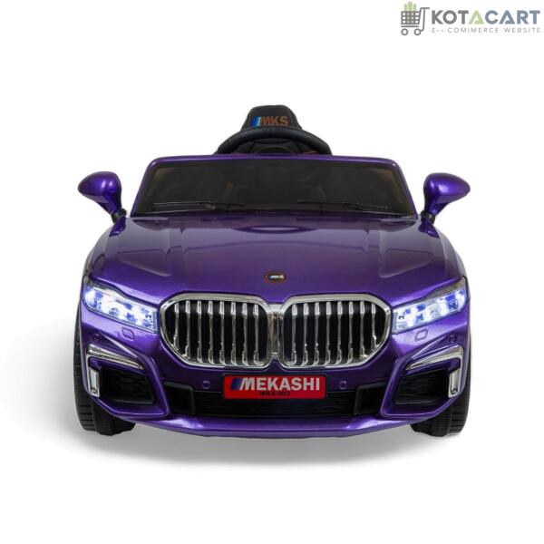 MEKASHI Electric Car for Kids, Remote, 12V Battery, 3 Speed, LED Lights, Music, Bluetooth, 1 to 11 Years, Swing Function, Long Wheelbase, ISI Mark, Metallic Violet | Same-Day Delivery in Delhi NCR - Image 5