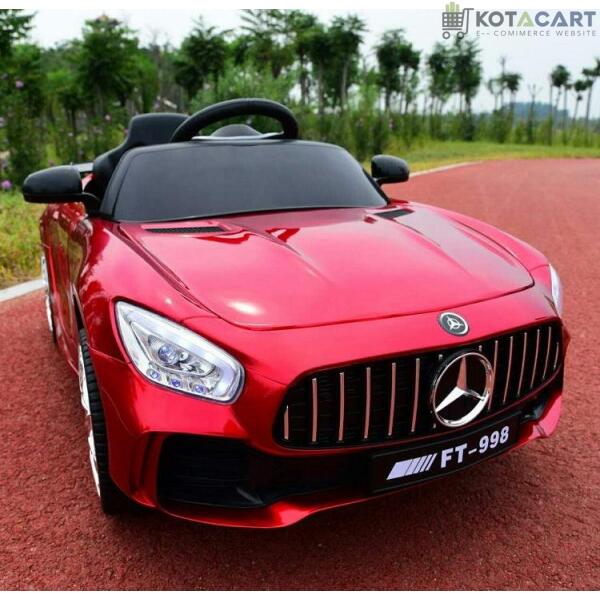 Mercedes Benz FT-998  Amg Gt Style 12V Ride on Car with remote & Manual Drive for Kids - Red | Same-Day Delivery in Delhi NCR